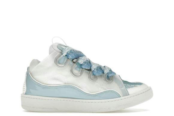 Lanvin Curb White Blue