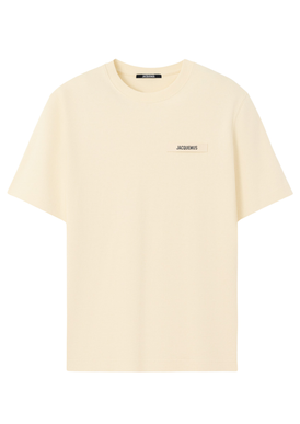 T-Shirt Jacquemus Le Gros Grain Beige
