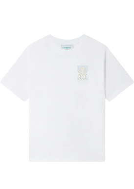 T-shirt Casablanca Tennis Bleu