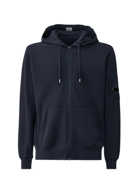 Hoodie Zippé CP Company (Bleu Marine)