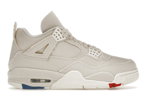Jordan 4 Retro ( Sail Blanck Canvas ) 2021