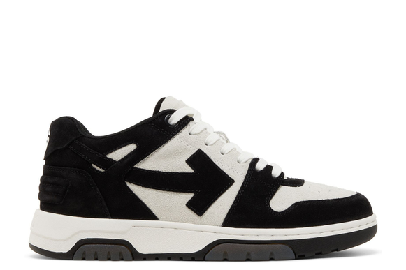 Off White out Of Office Suede Black White