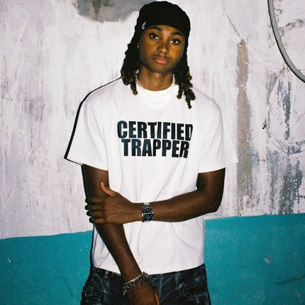 CERTIFIED TRAPPER T-SHIRT WHITE