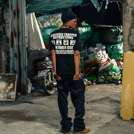 CERTIFIED TRAPPER T-SHIRT BLACK