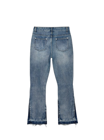Jeans Flared 808 - Bleu