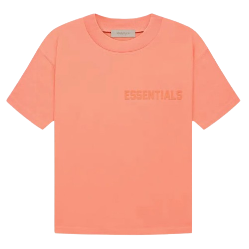 Fear of God Essentials (PF22) T-Shirt Coral