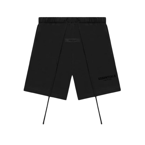 Fear of God Essentials (SS22) Shorts Black Stretch Limo