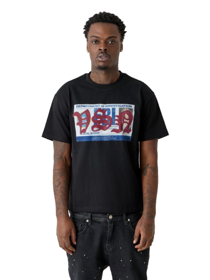 T-shirt FBI VSN - Noir