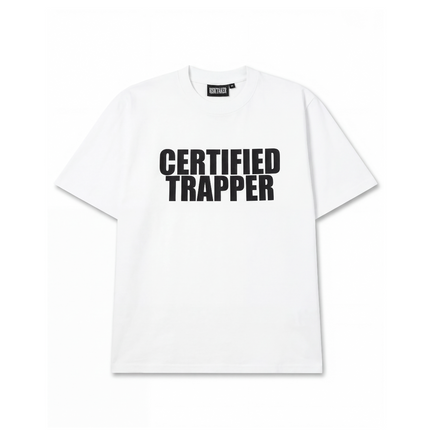 CERTIFIED TRAPPER T-SHIRT WHITE