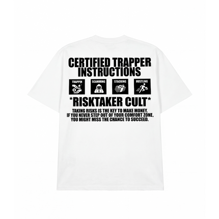 CERTIFIED TRAPPER T-SHIRT WHITE