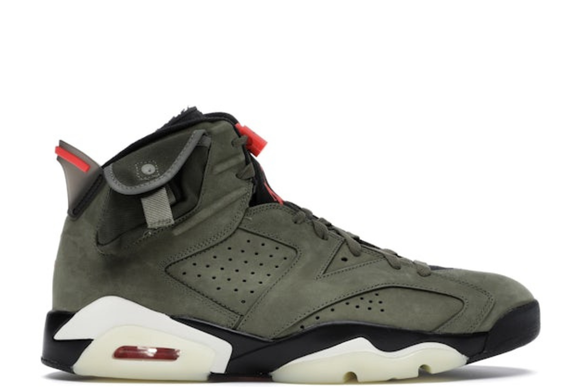 Jordan 6 Travis Scott Medium Olive