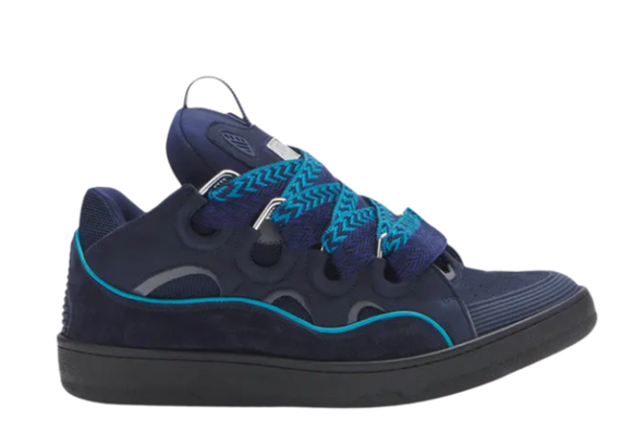 Lanvin Curb Navy Blue Grey