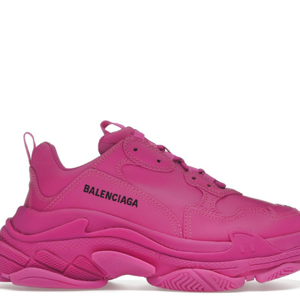 Balenciaga Triple S Leather Pink