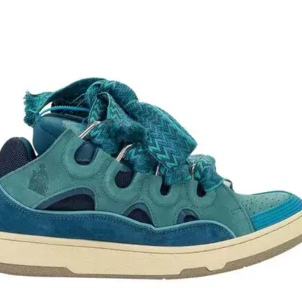 Lanvin Curb Turquoise Navy