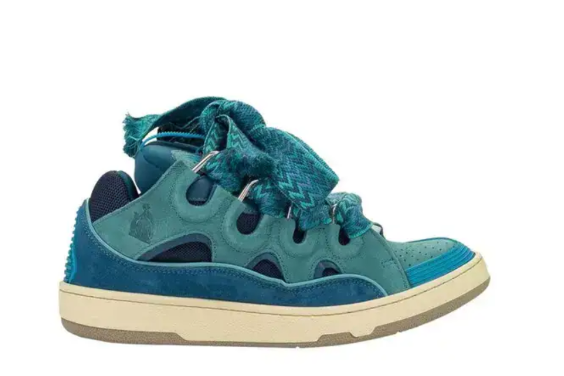 Lanvin Curb Turquoise Navy