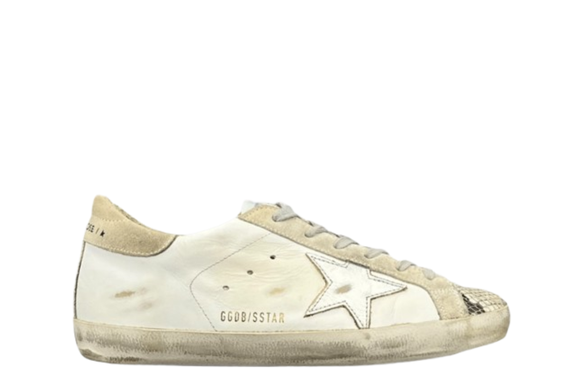 Golden Goose Super Star Croc Print