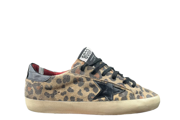 Golden Goose Superstar Léopard Print