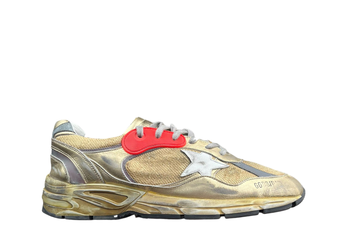 Golden Goose Dad Star Gold