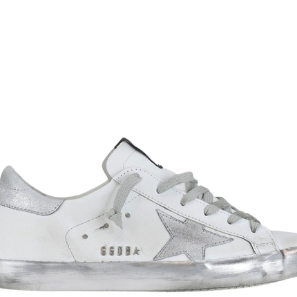 Golden Goose Superstar ( White Silver )