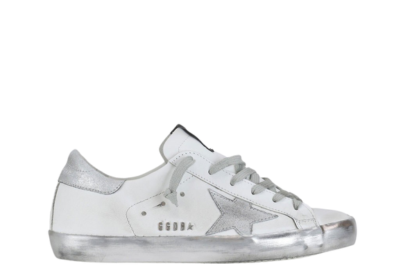 Golden Goose Superstar ( White Silver )