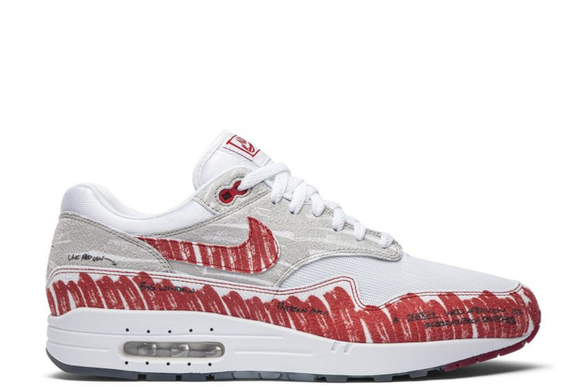 Nike Air Max 1 Sketch To Shelf Red