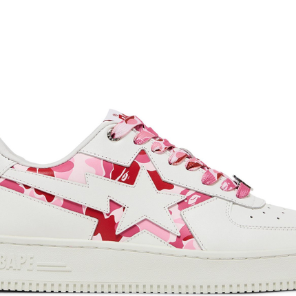 A Bathing Ape Bape Sta Icon (Camo Pink)