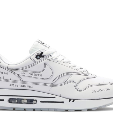 Nike Air Max 1 Sketch to Shelf (Schematic White)