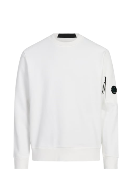 Pull Crewneck CP Company (Blanc)