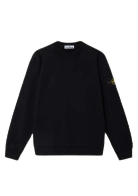 Pull Crewneck Stone Island (noir)