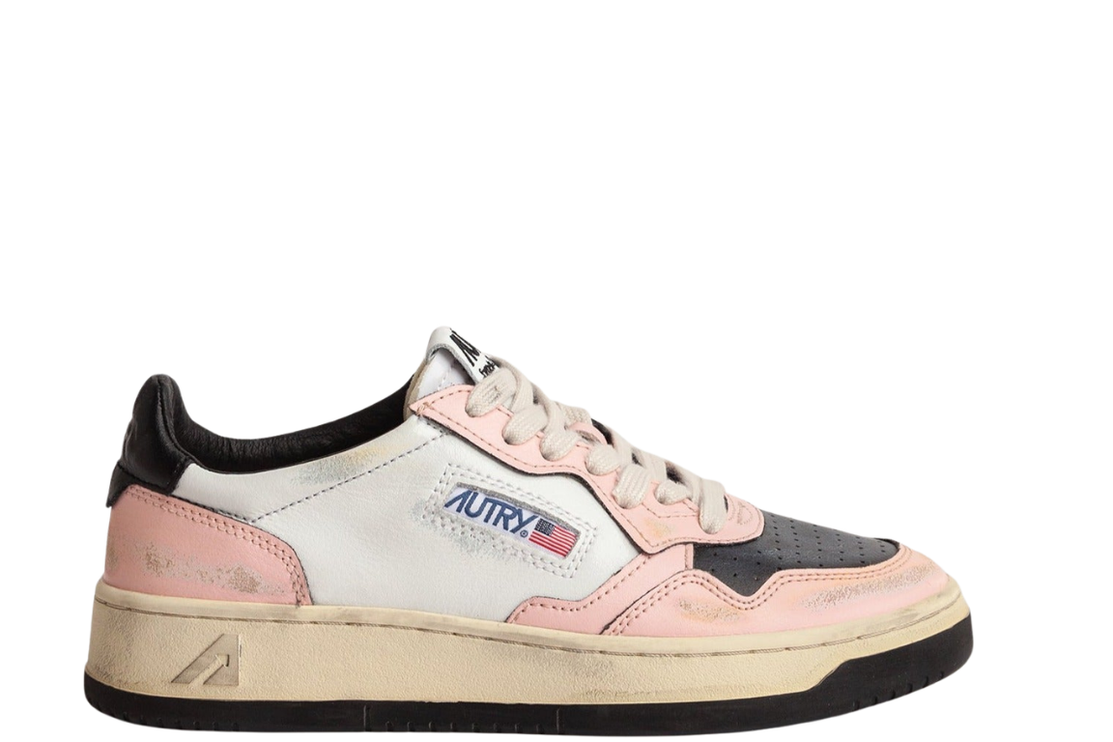 Autry Medalist (White Pink)