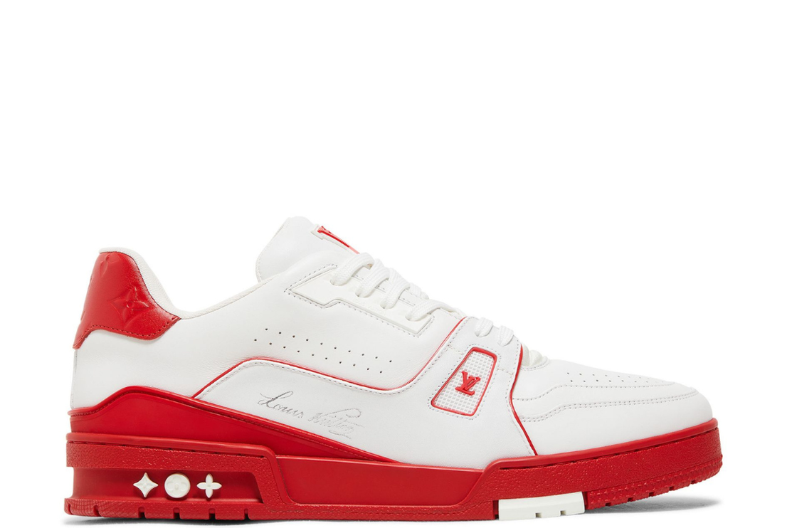 Louis Vuitton Trainer Red White