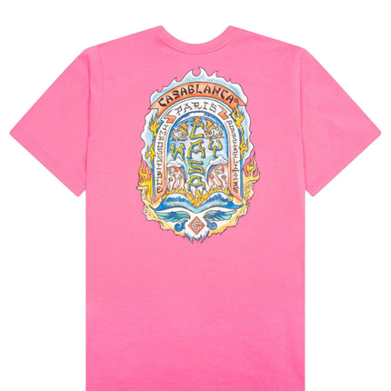 T-shirt Casablanca Pink Way Skate