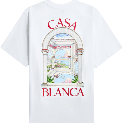 T-Shirt Casablanca Le Passage White