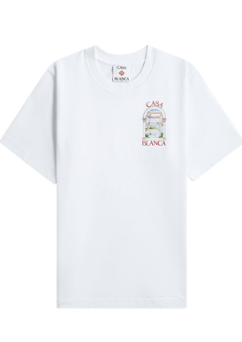 T-Shirt Casablanca Le Passage White