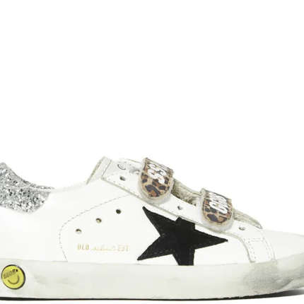 Golden Goose Old School Scratch Léopard