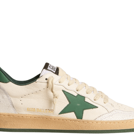 Golden Goose Ball Star White Green