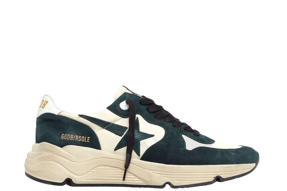 Golden Goose Running Green Blue
