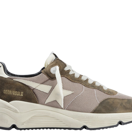 Golden Goose Running Kaki Beige