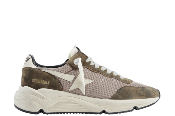 Golden Goose Running Kaki Beige