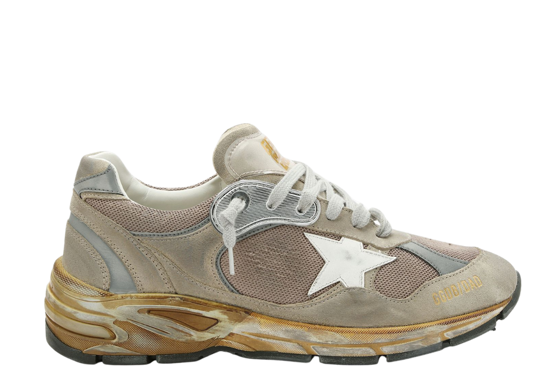 Golden Goose Dad Star Dark Grey