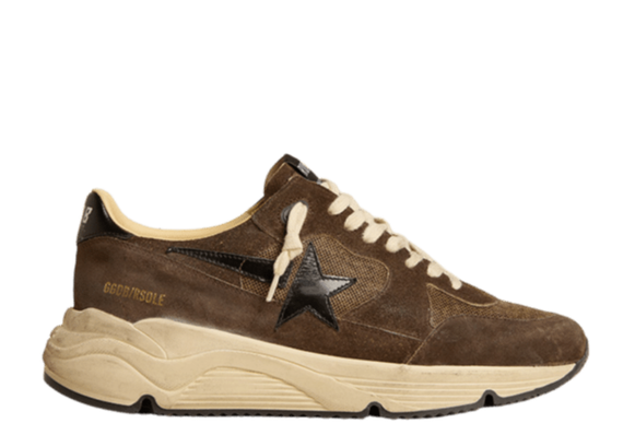 Golden Goose Running Brown