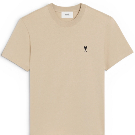 T-shirt AMI Paris Petit Cœur Beige