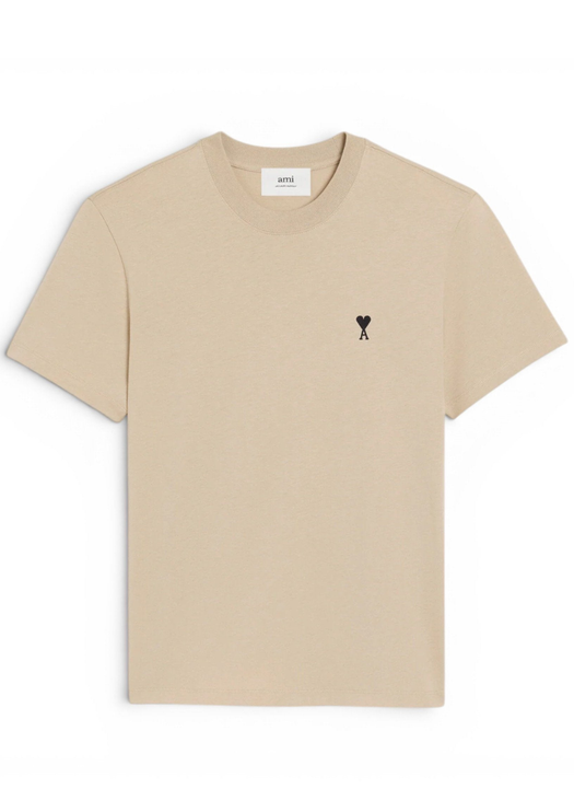 T-shirt AMI Paris Petit Cœur Beige