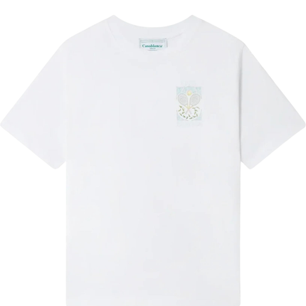 T-shirt Casablanca Tennis Bleu