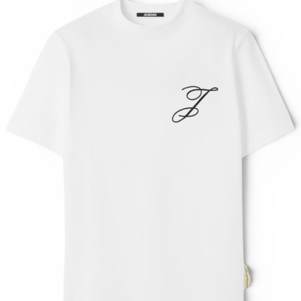 T-shirt Jacquemus Brodé Blanc