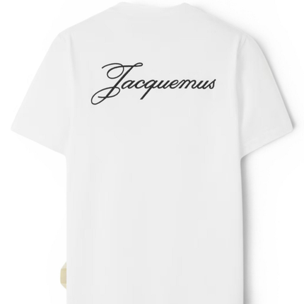 T-shirt Jacquemus Brodé Blanc