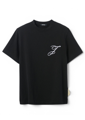 T-Shirt Jacquemus Brodé Noir