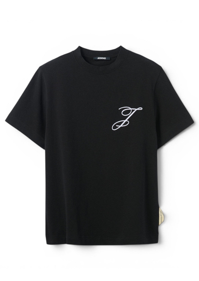 T-Shirt Jacquemus Brodé Noir