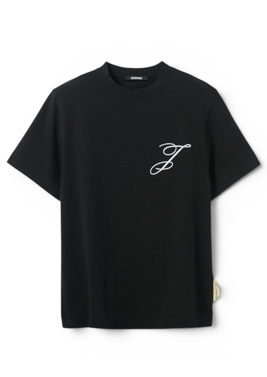 T-Shirt Jacquemus Brodé Noir