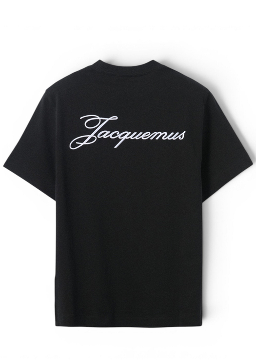 T-Shirt Jacquemus Brodé Noir